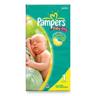 pampers baby dry diapers size 1