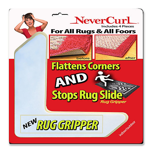 Anti Curl Rug Corners With Gripper, Rug Corner Holders