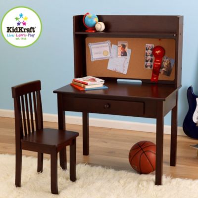 kidkraft study desk & chair set