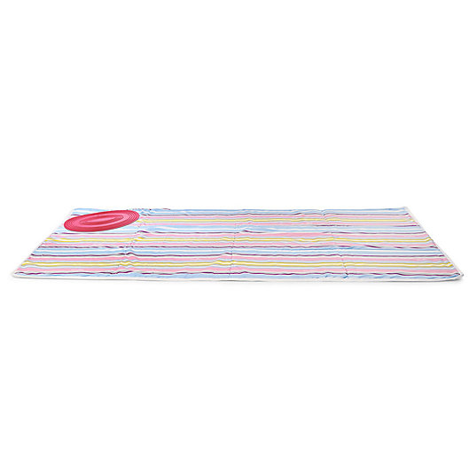 Alternate image 1 for Bonita Alpha Striped Ironing Mat in Pink Strips