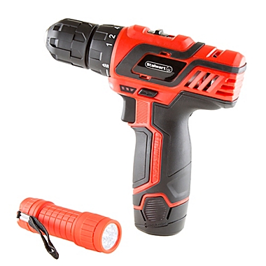75-Piece 12 Volt Lithium Ion 2-Speed Drill Tool Set. View a larger version of this product image.