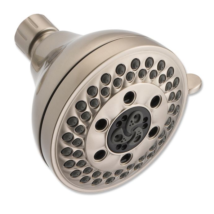 Delta 5 Spray Showerhead In Brushed Nickel Bed Bath And Beyond