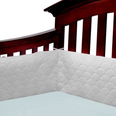 mesh breathable cot bumper