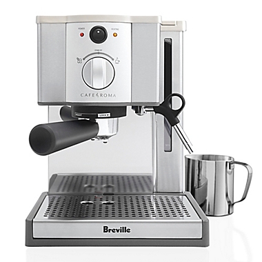 Breville&reg; Cafe-Roma&reg; Model ESP8XL Espresso/ Cappuccino Machine. View a larger version of this product image.