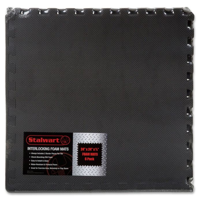 6 Piece Interlocking Foam Floor Mat Bed Bath And Beyond Canada