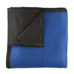 Jaipur 72-Inch x 80-Inch Padded Moving Blanket in Blue/Black