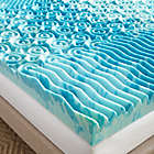 Alternate image 0 for Henredon 4-Inch GelLux Gel Memory Foam Mattress Topper in Blue