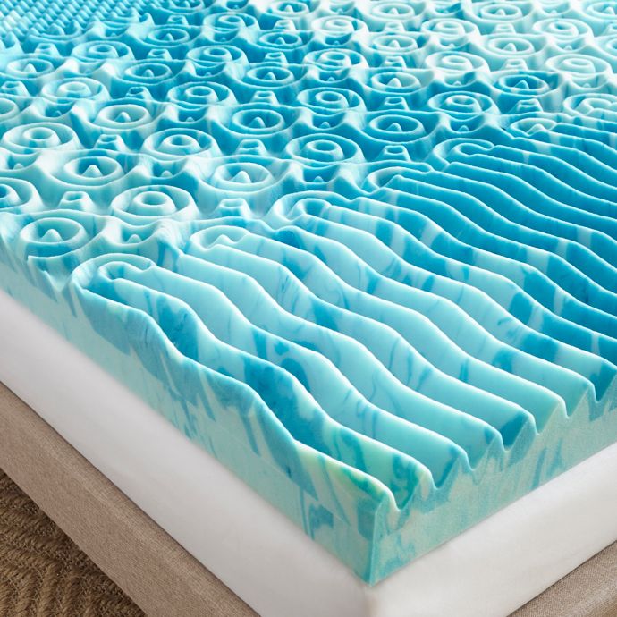 cooling memory foam mattress topper queen