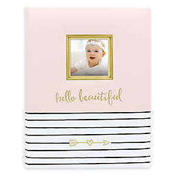 Pearhead Hello Baby Book in Pink
