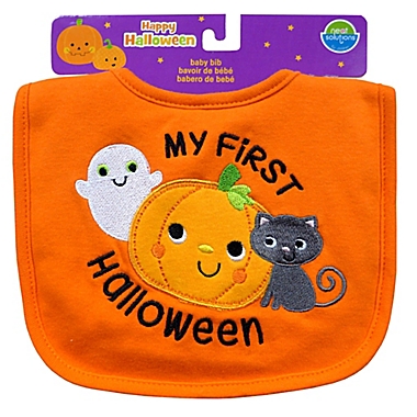 Neat Solutions &quot;My 1st Halloween&quot; Bib in Orange. View a larger version of this product image.
