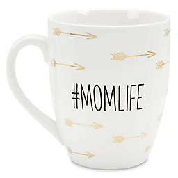 Pearhead #Momlife Mug in White/Gold