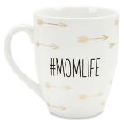 Alternate image 0 for Pearhead #Momlife Mug in White/Gold