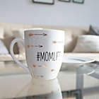 Alternate image 2 for Pearhead #Momlife Mug in White/Gold