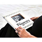 Alternate image 2 for Pearhead Pregnancy Journal in Black/White