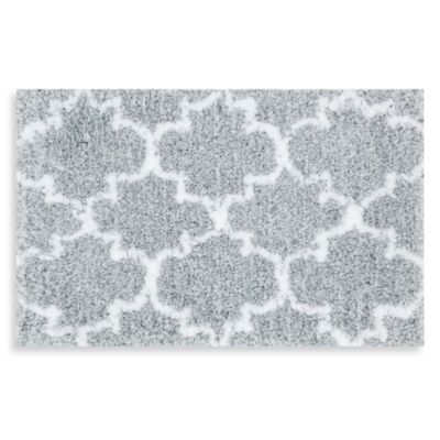 patterned bath mat
