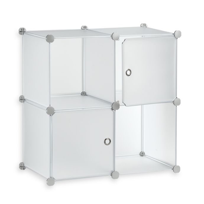Storage Cubes with Two Doors White Bed Bath & Beyond