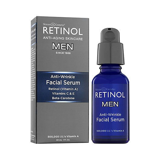 Alternate image 1 for Skincare L De L Cosmetics® Retinol 1 oz. Anti-Wrinkle Facial Serum for Men