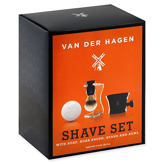 Alternate image 1 for Van Der Hagen Men's Luxury Wet Shave Set