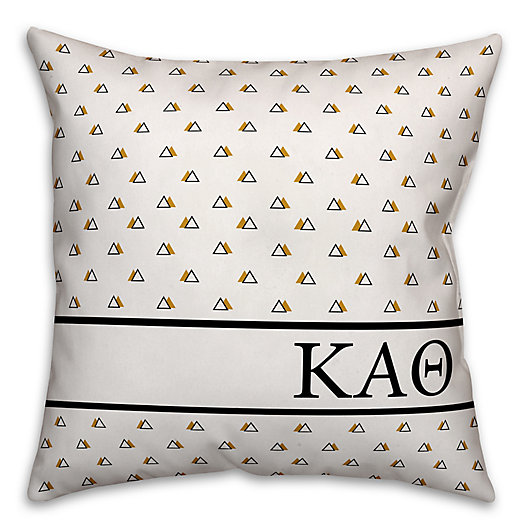 Kappa Alpha Theta Throw Pillow