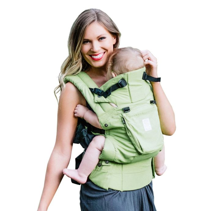 lillebaby® Complete™ 6-in-1 Organic Cotton Baby Carrier in Green Meadow ...
