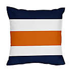 Alternate image 5 for Sweet Jojo Designs Navy and Orange Stripe 3-Piece Full/Queen Comforter Set