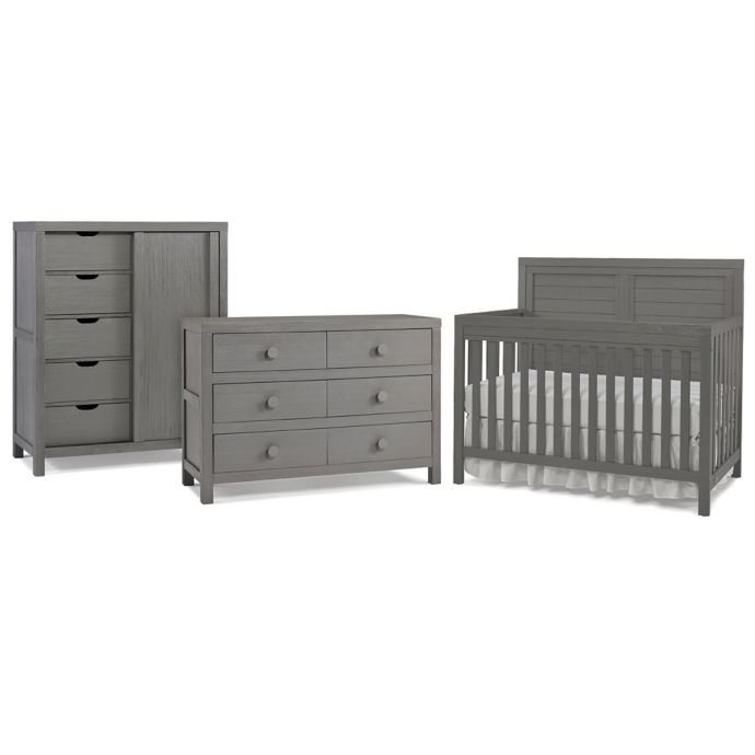 Ti Amo Castello Bedroom Furniture Collection In Weathered Grey