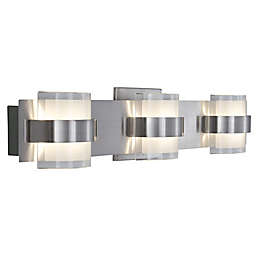 Varaluz® Restraint 3-Light Wall Mount Vanity Light in Polished Chrome