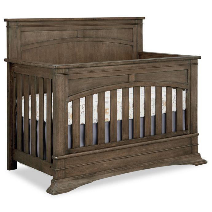 Bassettbaby Premier Emerson 4 In 1 Convertible Crib In Heron Grey