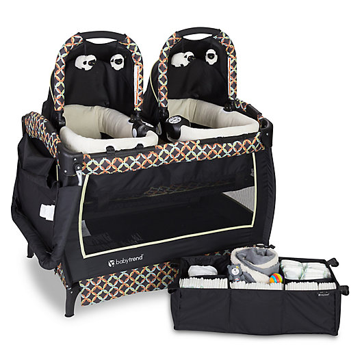 Alternate image 1 for Baby Trend® Twin Nursery Playard in Circle Tech™