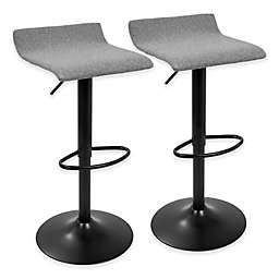 LumiSource® Ale XL Bar Stools in Black (Set of 2)