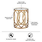 Alternate image 1 for Madison Park Arlo Accent Table in Gold