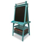 Alternate image 0 for Little Partners Deluxe Learn and Play Art Center Easel in Turquoise