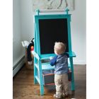 Alternate image 4 for Little Partners Deluxe Learn and Play Art Center Easel in Turquoise