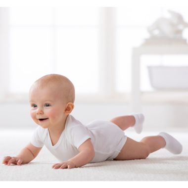 Gerber&reg; Preemie 6-Pack Terry Socks in White. View a larger version of this product image.