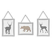 Sweet Jojo Designs&reg; Woodland Animals Wall Hangings (Set of 3)
