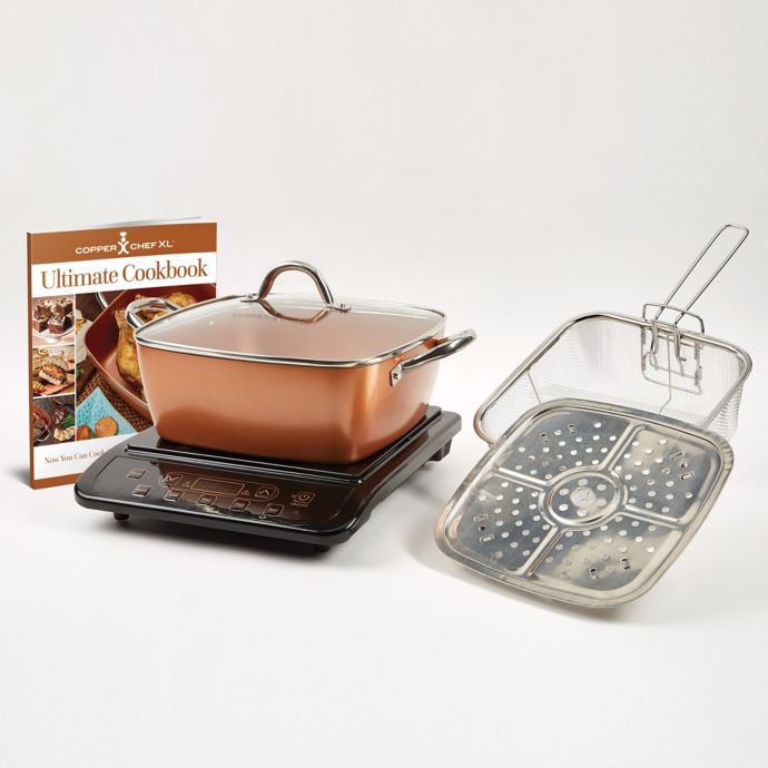 Copper Chef 6 Piece Induction Cooktop With 11 Casserole Pan