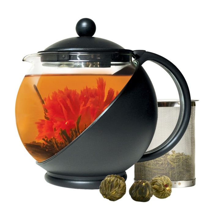 Primula® 40 oz. Half Moon Glass Teapot Bed Bath and Beyond Canada