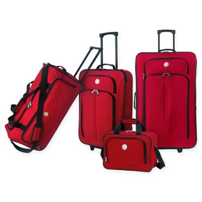 four piece luggage set