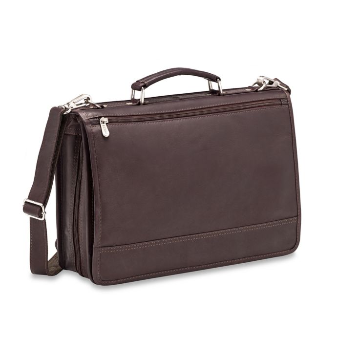 piel leather computer bag