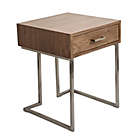 Alternate image 1 for LumiSource&reg; Roman Contemporary End Table in Walnut
