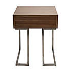 Alternate image 4 for LumiSource&reg; Roman Contemporary End Table in Walnut