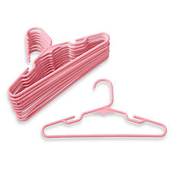 Plastic Children&#39;s 10-count Clothes Hangers in Pink