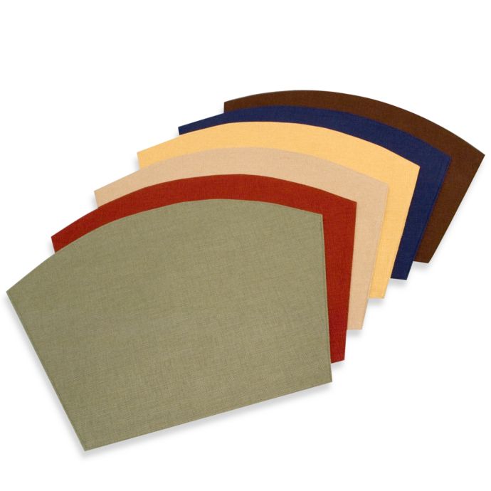 wedge shaped placemats uk