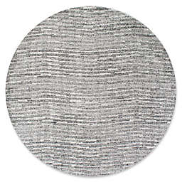 nuLOOM Smoky Sherill 7-Foot 6-Inch Round Area Rug in Grey