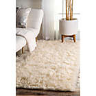Alternate image 1 for nuLOOM Greek Flokati Shag 2-Foot x 3-Foot Accent Rug in Natural
