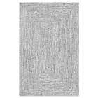 Alternate image 0 for nuLOOM Festival Lefebvre Braided 7-Foot 6-Inch x 9-Foot 6-Inch Area Rug in Black/White
