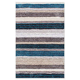 nuLOOM Hand Tufted Classie 4-Foot x 6-Foot Shag Area Rug in Blue
