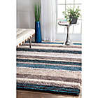 Alternate image 1 for nuLOOM Hand Tufted Classie 9-Foot x 12-Foot Shag Area Rug in Blue