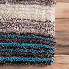 Alternate image 2 for nuLOOM Hand Tufted Classie 9-Foot x 12-Foot Shag Area Rug in Blue
