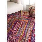 Alternate image 3 for nuLOOM Nomad Hand-Braided Tammara Multicolor Rug